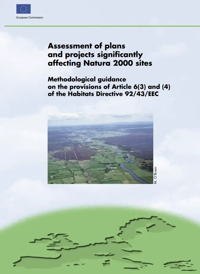 Guida metodologica disposizioni Art. 6, p. 3 e 4 direttiva Habitat 92/43/CEE siti Natura 2000
